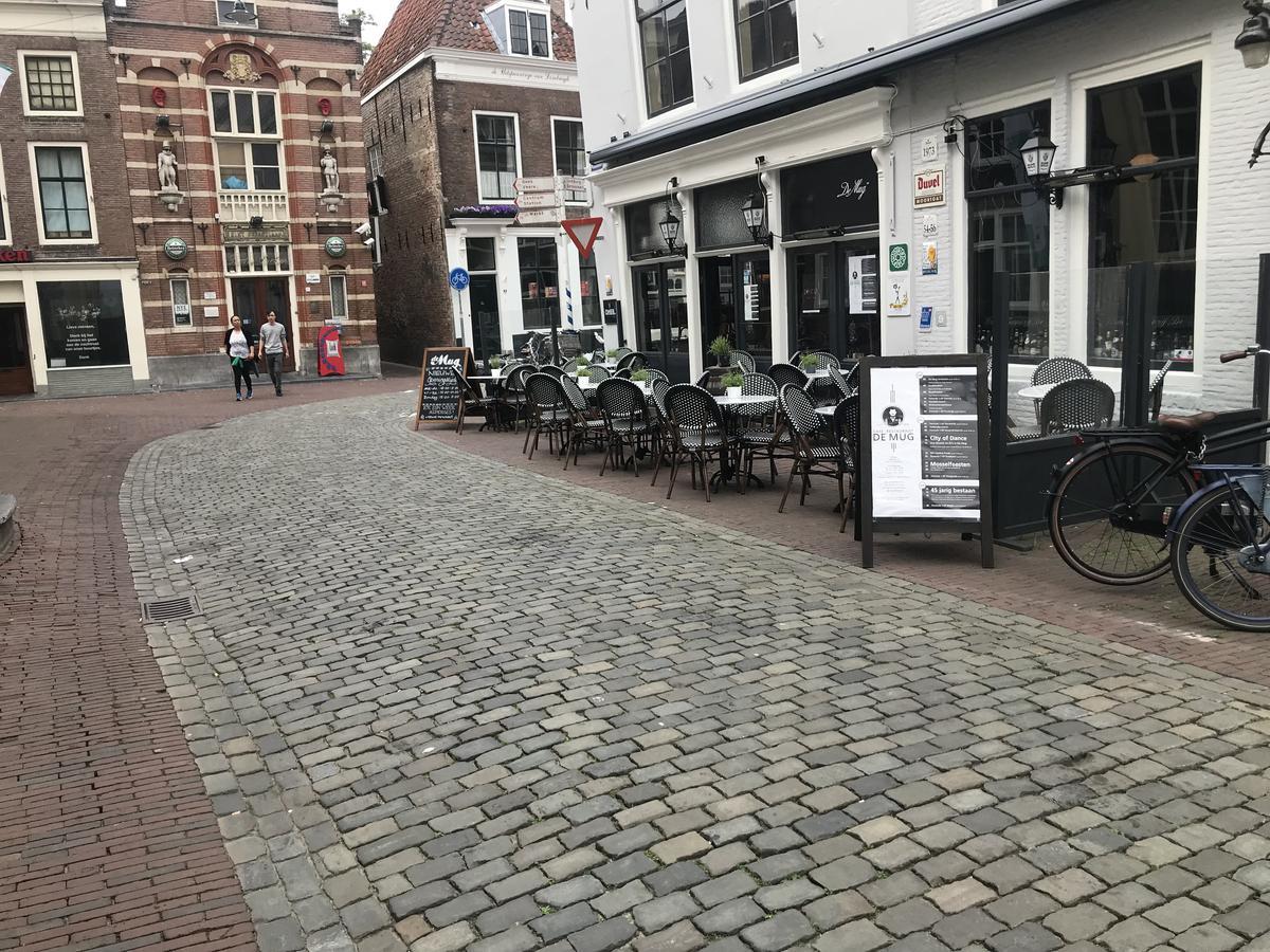 Cafe Restaurant Hotel De Mug Middelburg Exteriér fotografie